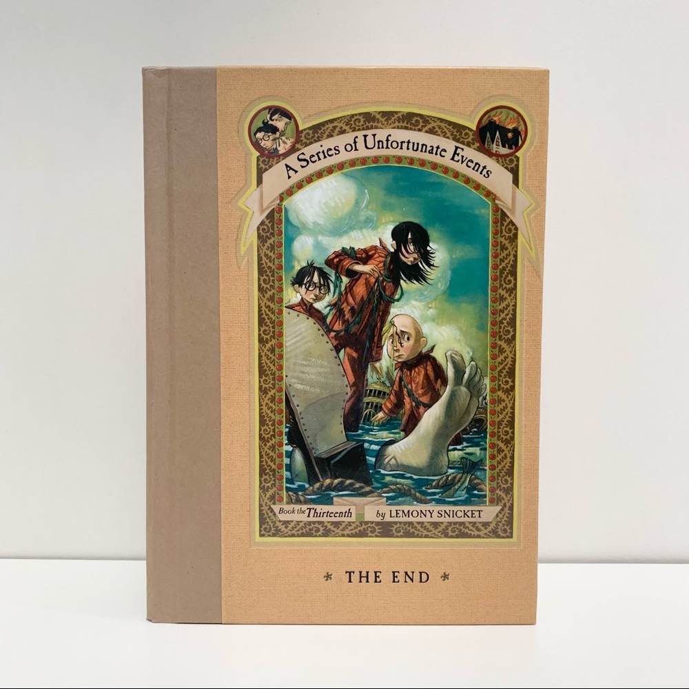 New Hardcover Series of unfortunate events the end